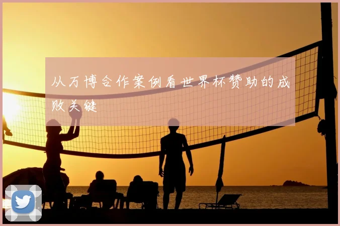 从万博合作案例看世界杯赞助的成败关键