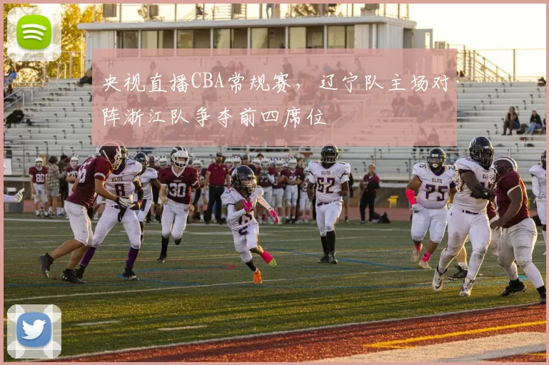 央视直播CBA常规赛，辽宁队主场对阵浙江队争夺前四席位